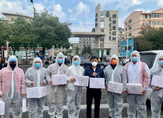 抗疫馳援，我們?cè)谛袆?dòng)： 協(xié)會(huì)常務(wù)理事單位-內(nèi)蒙古盛健乳業(yè)(集團(tuán))有限公司